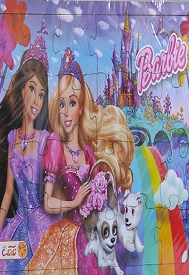 پازل چوبی-Barbie-باربی